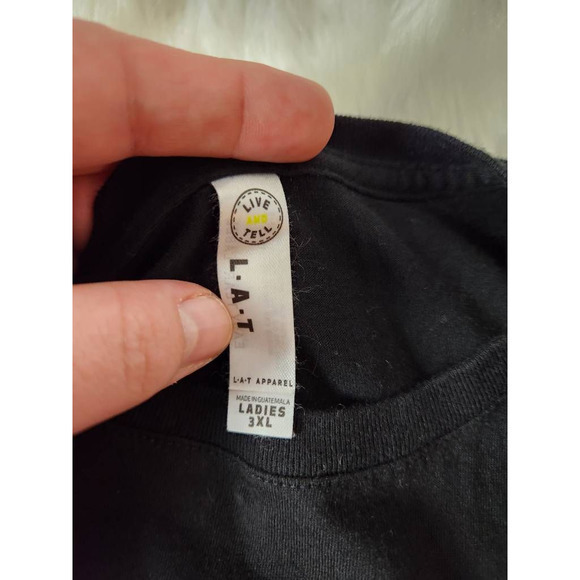 Live And‎ Tell Womens T-Shirt Black The Most Wonderful Time Of The Year Plus 3XL - Picture 5 of 6